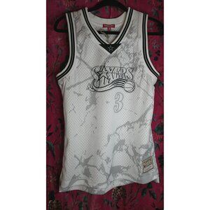 Mitchell & Ness NBA Allen Iverson Marble Swingman Jersey